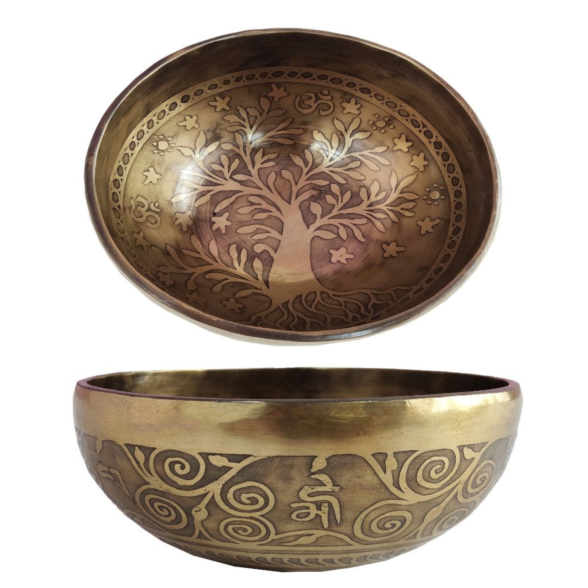 Singing bowl- Hand Made -Fine Indo Carvings