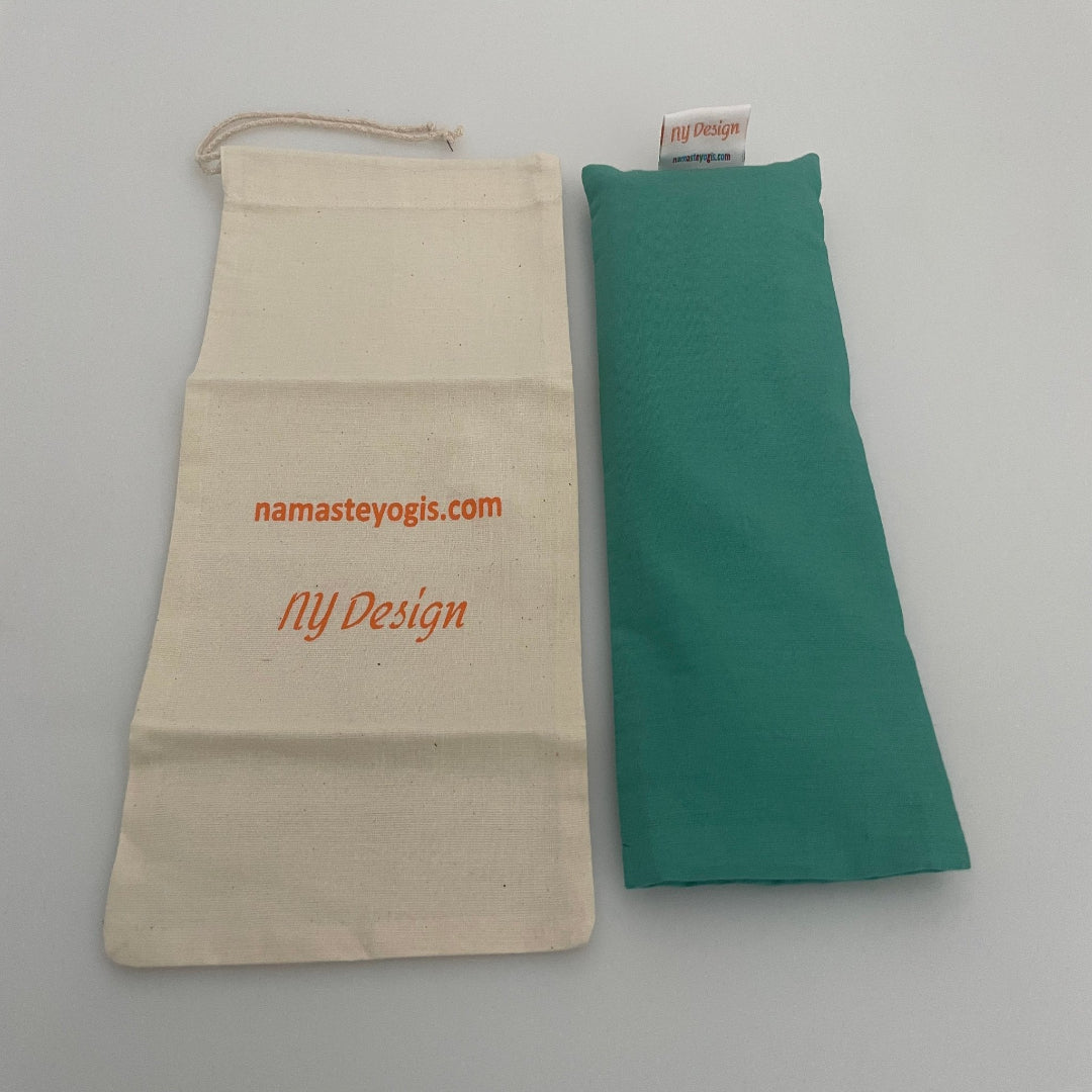 Organic Eye Pillow (with drawstring Carry Bag)