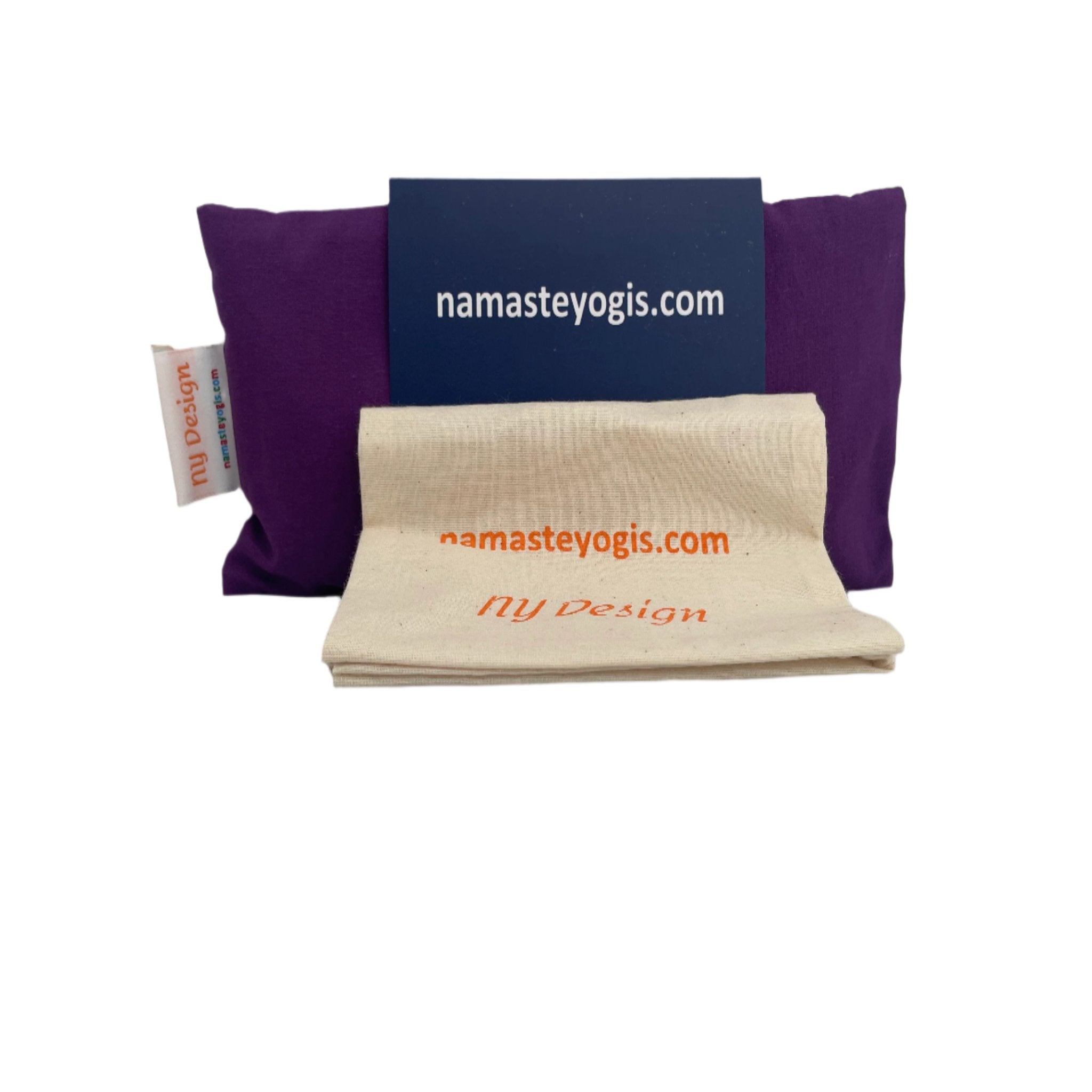 Organic Eye Pillow (with drawstring Carry Bag)