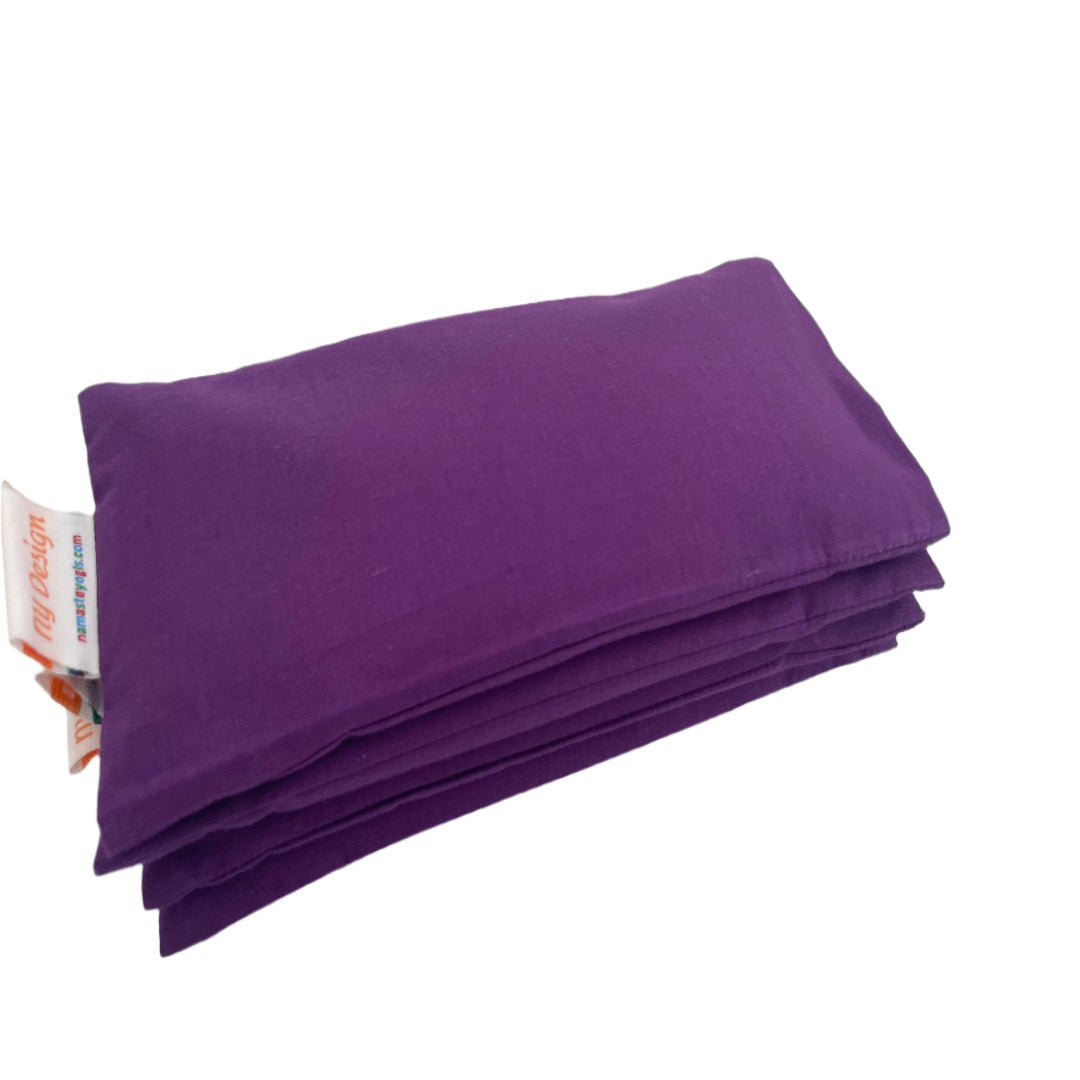 Organic Eye Pillow (with drawstring Carry Bag)