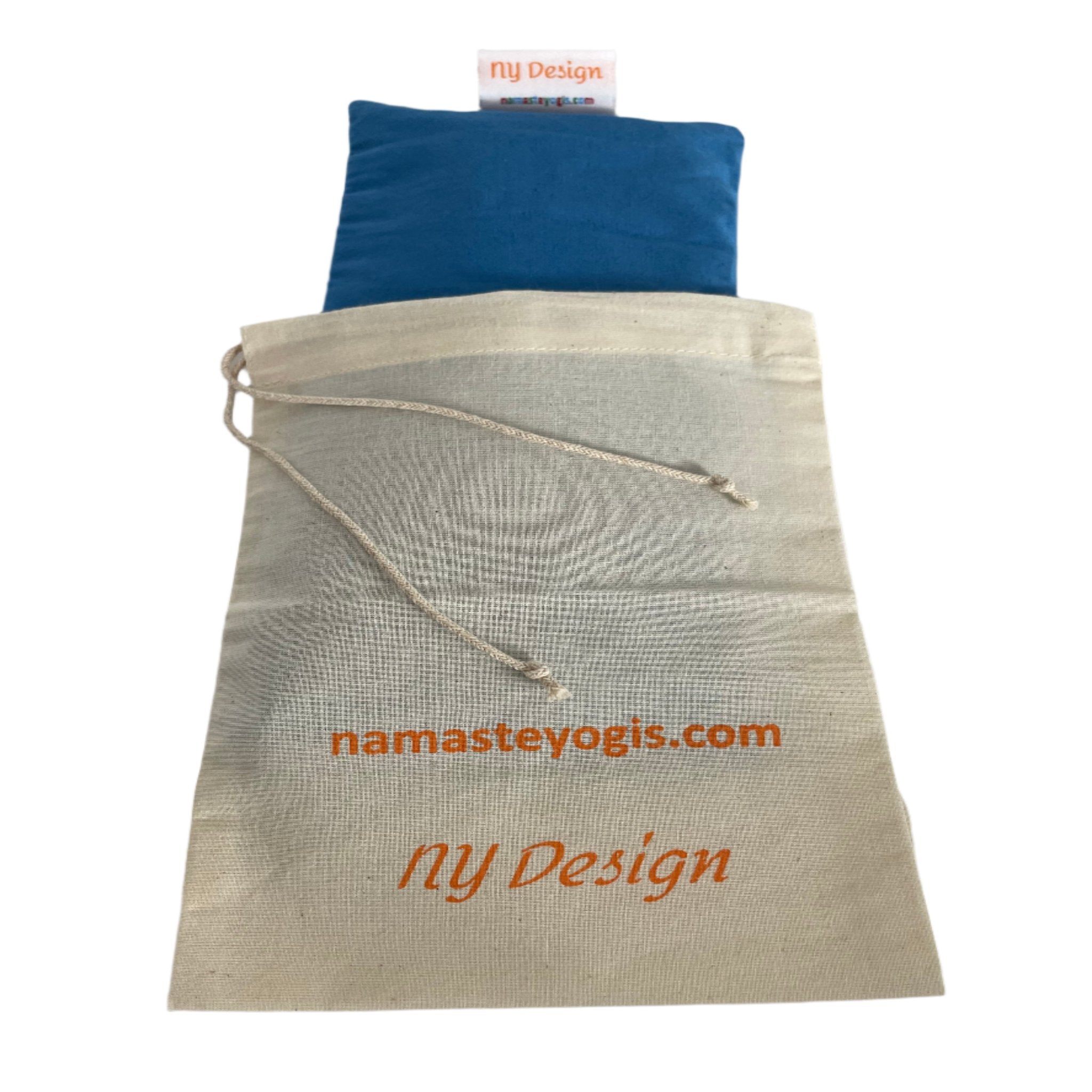 Organic Eye Pillow (with drawstring Carry Bag)