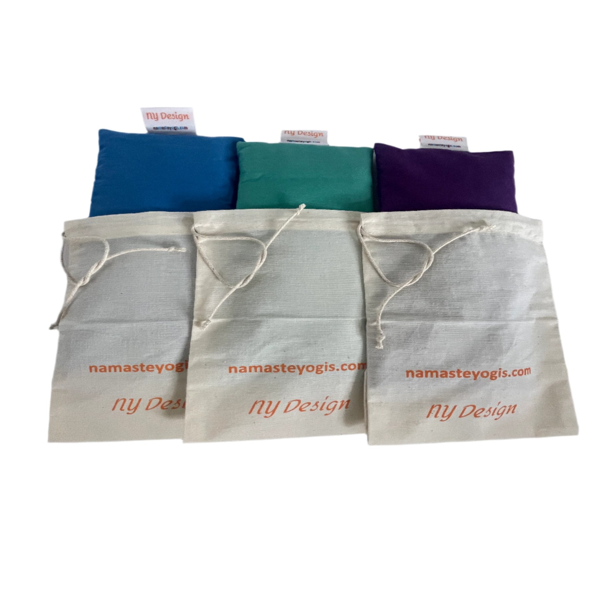 Organic Eye Pillow (with drawstring Carry Bag)